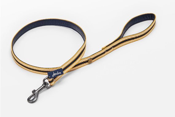 Joules Joules Striped Dog Lead - Navy/Large