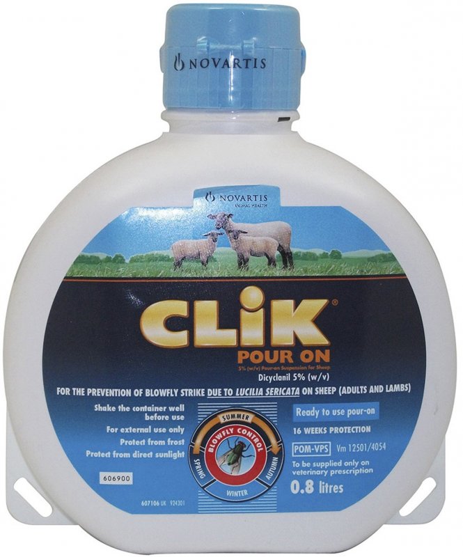 Elanco Clik Pour On - 0.8L