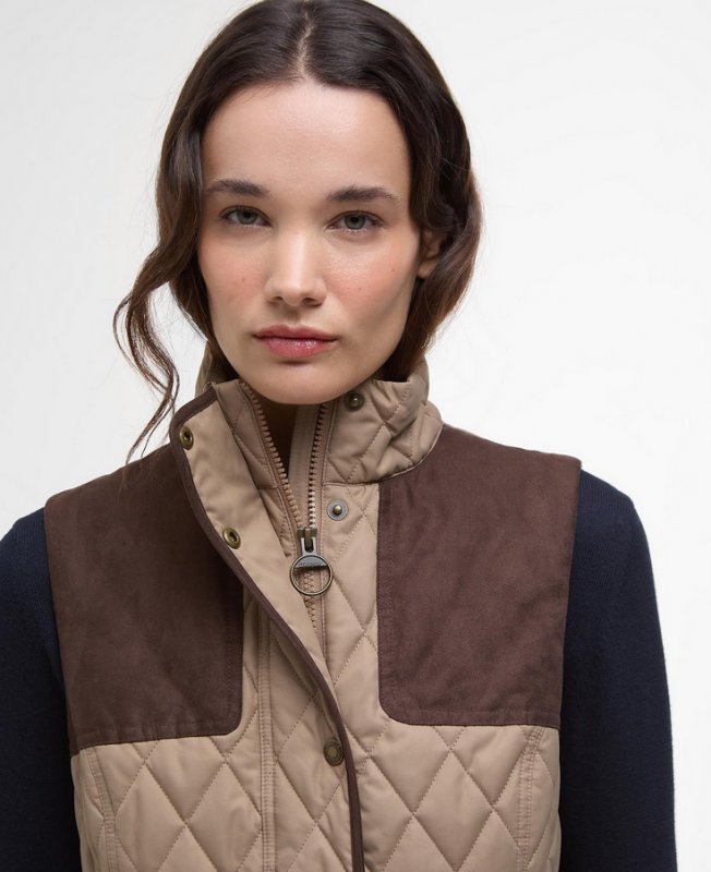 Barbour Women's Keeper Wear Quilted Gilet BATA Ltd - Main Image