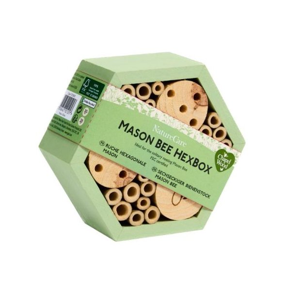Smart Garden Products Chapel Wood Mason Bee HexBox
