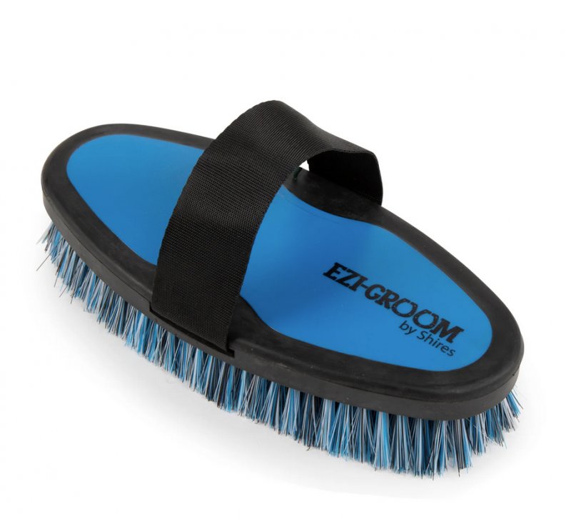 Shires Equestrian  EZI-GROOM Grip Body Brush