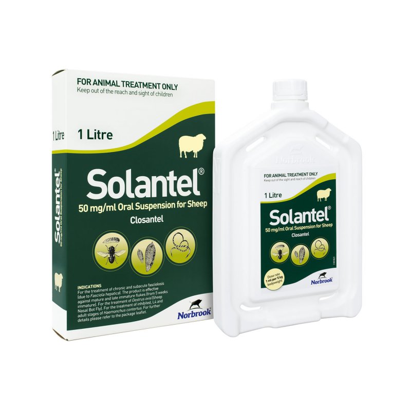 Norbrook Solantel Oral Sheep Drench - 5L - Short Dated