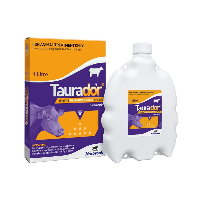 Norbrook Taurador Pour-On 5mg/ml for Cattle