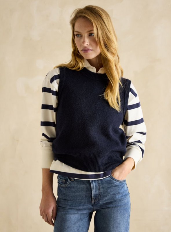 Joules Joules Women's Holly Knitted Vest Regular Fit