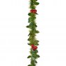 Premier 4-Ply Green Tinsel With 21pc Bauble - 2.7m x 12cm