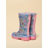 Joules Joules Girls Junior Welly Print Wellies