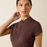 Ariat Ariat Women's Breathe 1/2 Zip Short Sleeve Baselayer
