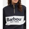 Barbour Barbour Women's Zaria 1/2 Zip Sweatshirt