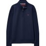Crew Clothing Pique Half Zip Sweat