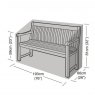 Garland Garland Cover 3-4 Seater Bench