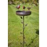 Tom Chambers Trio Of Robins Bird Bath