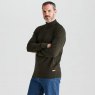 Ridgeline RIDGELINE MENS Hartland 1/4 ZIP KNIT , Deep Forest