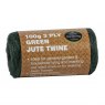 Garland Green Jute Twine 100g