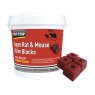 Super Rat And Mouse Killer Wax Blocks - 15 X 20g