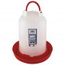 Eton Plastic Poultry Drinker Red/green Base