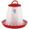 Eton Plastic Chick Silo Feeder Red Base Eton