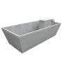 Concrete Water Trough 400gal Rectangle 8'4' X 4'