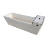 Concrete Water Trough 60gal Rectangle 6' X 2'