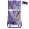 Burgess Sensitive Senior - Turkey & Rice - 12.5kg