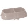 Kerbl Twin Plastic Bowl 2 X 200ml