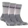 Jeep Mens Jeep Socks Pack Of 3