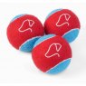 Zoon Power Pooch 5cm Tennis Balls - 3 Pack Zoon Power Pooch 5cm Tennis Balls - 3 Pack
