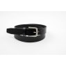 Oxford Leathercraft CHARLES SMITH 30MM BUDGET LEATHER BELT WITH NICKLE BUCKLE