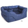 P&L superior Pet Beds P&l Country Dog Heavy Duty Rectangular Drop Fronted Waterproof Softee Dog Beds