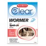 Bob Martin Clear Spot-on Wormer Cat/kitten - 2 Tubes Bob Martin Clear Spot-on Wormer Cat/kitten - 2 Tubes