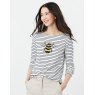 Joules Harbour Luxe Long Sleeve Jersey Top
