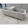 Concrete Rectangular Water Trough - 100gal - 6' 8" X 2' X 3' Concrete Rectangular Water Trough - 100gal - 6' 8" X 2' X 3'
