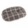 Zoon Zoon Tuffearth Recycled Grey Fleece Oval Cushion - L