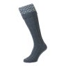 Platinum Patterned Top Shooting Socks