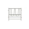 IAE Standard Yoke Type Calf Pen Front w/Bucket Holder - 3' IAE Standard Yoke Type Calf Pen Front w/Bucket Holder - 3'