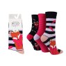 Platinum Ladies' Jacquard Crew Socks