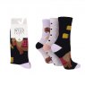 Platinum Ladies' Jacquard Crew Socks