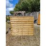 Milano Hit & Miss Treated Fence Panel - 1.8m x 1.5m