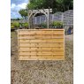 Milano Hit & Miss Treated Fence Panel - 1.8m x 1.2m