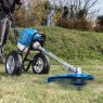 Hyundai Hyundai 52cc Petrol Wheeled Grass Trimmer | HYWT5200X