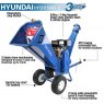 Hyundai 420cc Petrol 4-Stroke Wood Chipper/Shredder/Mulcher | HYCH1500E-2