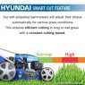 Hyundai Hyundai 19 /48cm 139cc Self-Propelled Petrol Roller Lawnmower | HYM480SPR
