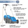 Hyundai Hyundai HYM3300E Electric 1200W / 230V 33cm Rotary Rear Roller Lawnmower