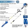Hyundai Hyundai 52cc Long Reach Petrol Pole Saw/Pruner/Chainsaw | HYPS5200X