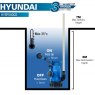 Hyundai Hyundai 550W Electric Clean and Dirty Water Submersible Water Pump / Sub Pump | HYSP550CD