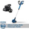 Hyundai 20v Li-Ion Cordless Grass Trimmer - Battery-Powered | HY2187