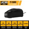 JCB JCB 18V 2.4A Fast Charger (Bare Unit) | 21-18VFC