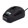 JCB 18V ORBITAL SANDER, 2AH BATTERY AND CHARGER-1 | 21-18OS-2X