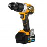 JCB JCB 18V BRUSHLESS COMBI DRILL 2X 4.0AH LITHIUM-ION BATTERY IN W-BOXX 136 WITH 4 PIECE MULTI PURPOSE