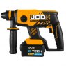 JCB 18V Brushless SDS Plus Rotary Hammer Drill with 4.0Ah Lithium-ion battery in W-Boxx 136 Power To