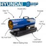 Hyundai Hyundai 20kW Diesel/Kerosene Space Heater 70,000BTU | HY70DKH